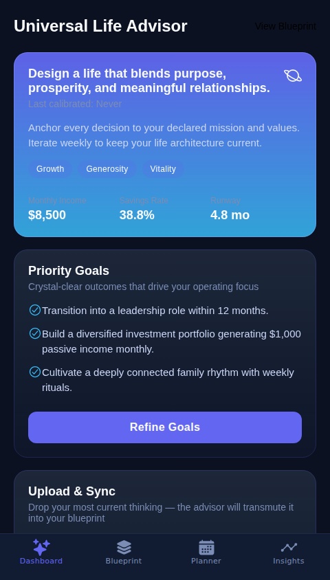 Universal Life Advisor