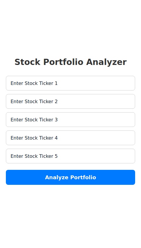 Portfolio Analyst