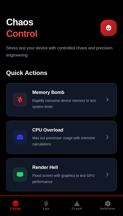 Crash Stress Lab