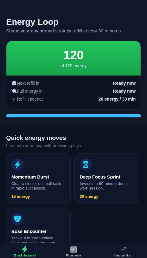Energy Loop