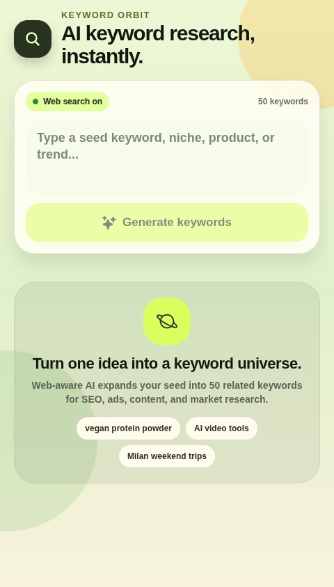AI Keyword Multiplier