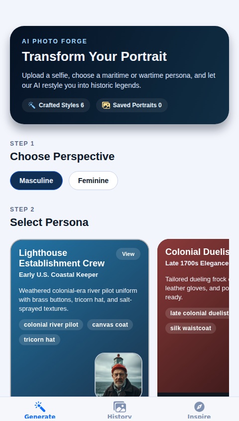 Epoch Persona Portraits