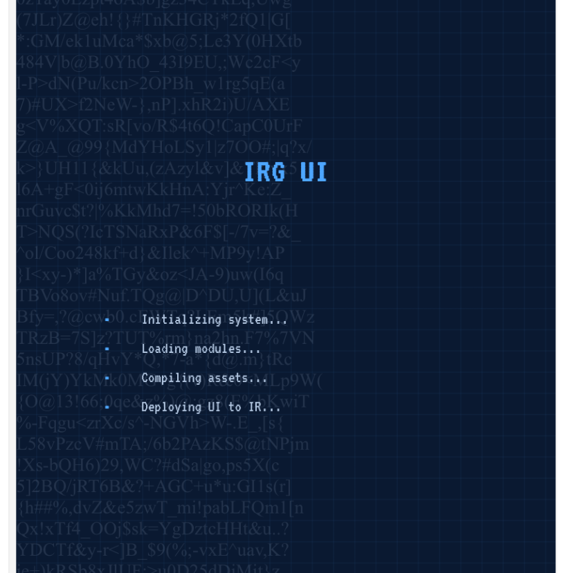 IRG UI