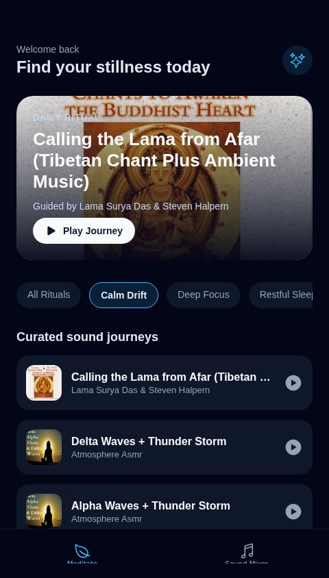 Meditation Soundscape