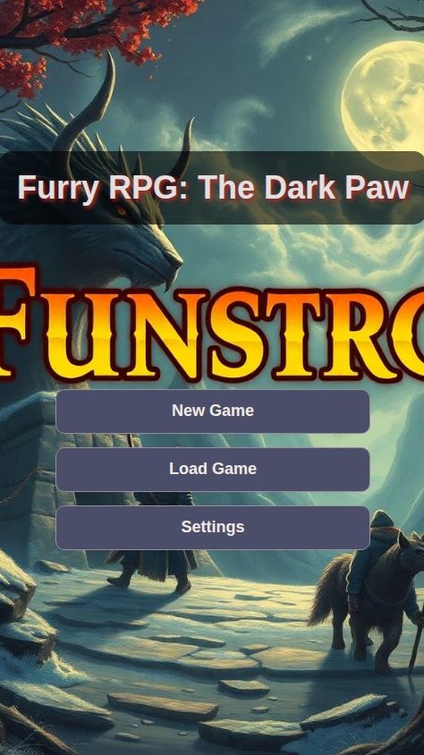 Build a native mobile app for an open-world, turn-based furry RPG, incorporating the following features:
**1. Character Creation & Progression:**
* On starting a "New Game," present the user with a character selection screen.
* Allow the player to choose between four male characters: a Skunk, a Fox, a Wolf, or an Otter.
* Implement a simple leveling system. The player character gains experience points (XP) from winning battles and completing quests.
* Upon reaching certain level milestones, the character unlocks new, unique attacks.
**2. Turn-Based Combat System:**
* All characters start with two basic attacks: "Scratch" and "Bite."
* Implement the following unique, unlockable attacks for each character, complete with simple animations:
* **Wolf:** "Power Spray"
* **Skunk:** "Acid Fart"
* **Otter:** "Golden Splash"
* **Fox:** "Vulpine Trick"
* The combat screen UI should display the player's available attacks as buttons.
**3. World Interaction & Enemies:**
* Enemies (mobs) should be visible on the overworld map. Combat is initiated only when the player character makes contact with an enemy.
* Implement basic enemy AI behavior on the overworld:
* Enemies with a lower level than the player will move away when the player gets close.
* Enemies with a higher level than the player will move towards the player to initiate combat.
* Ensure that higher-level enemies are challenging but not overwhelmingly difficult.
**4. Story and Quest Structure:**
* The main story arc is about saving the world from a great evil.
* The game should start with small, local NPC quests (e.g., "find my lost item," "clear out some weak monsters").
* These initial quests should gradually introduce the player to a larger conflict, culminating in the player being recruited by the king.
* The main quest line involves defeating four "anti-hero" bosses, which are dark, corrupted versions of the four playable species (Skunk, Fox, Wolf, Otter).
* The final boss of the game must be a dark variant of the species the player chose at the beginning.
**5. General Screens & Menus:**
* **Main Menu:** "New Game," "Load Game," "Settings."
* **Pause Menu:** "Save Progress," "Load Progress," "Main Menu."
* **Settings Menu:** Include a "Reset All Progress" option.
* **Dialogue System:** Support NPC interactions with crude, taunting, and furry-themed dialogue.