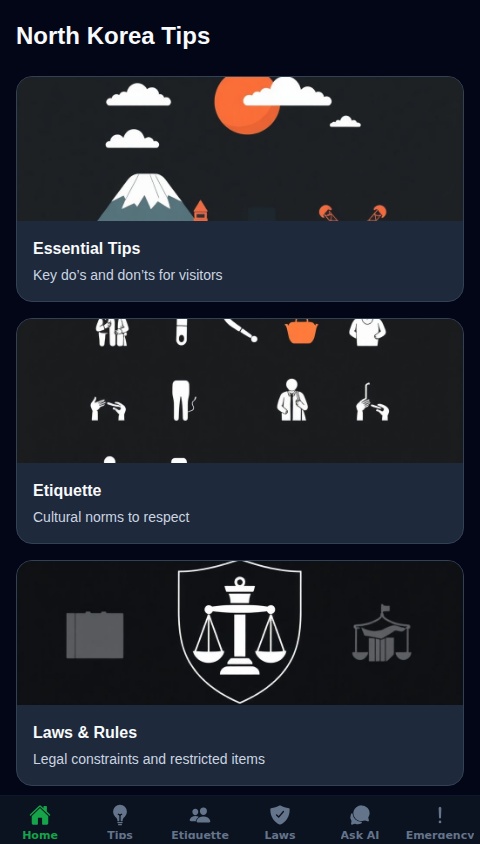 North Korea Tips