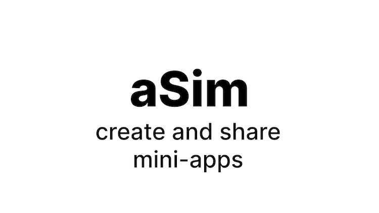 aSim social image